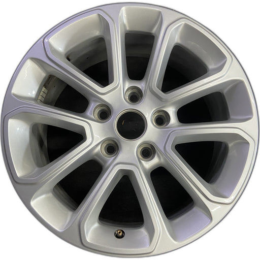 18" GRAND CHEROKEE 14 18x8, aluminum, Original OEM Wheel Rim - Front View