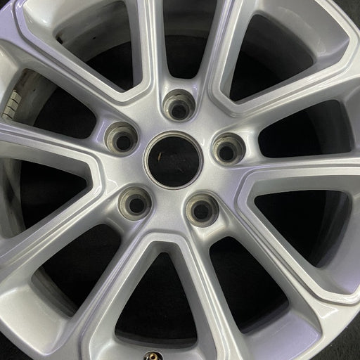 18" GRAND CHEROKEE 14 18x8 aluminum opt WPK Original OEM Wheel Rim - Angle View
