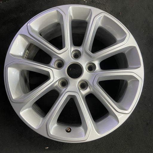 18" GRAND CHEROKEE 14 18x8, aluminum, Original OEM Wheel Rim - Angle View