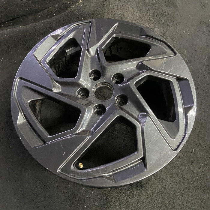18" XV CROSSTREK 24-25 18x7 alloy angled spoke dark gray Original OEM Wheel Rim - View 7
