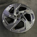 18" XV CROSSTREK 24-25 18x7 alloy angled spoke dark gray Original OEM Wheel Rim - View 7