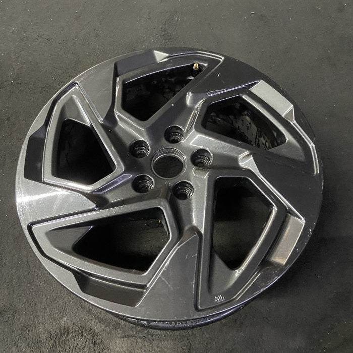 18" XV CROSSTREK 24-25 18x7 alloy angled spoke dark gray Original OEM Wheel Rim - View 8