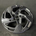 18" XV CROSSTREK 24-25 18x7 alloy angled spoke dark gray Original OEM Wheel Rim - View 8