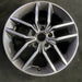 18" GRAND CHEROKEE 17 18x8, aluminum, w/o 75th Anniversary package; polished - Angle View
