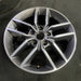 18" GRAND CHEROKEE 17 18x8, aluminum, w/o 75th Anniversary package; polished - Side Profile