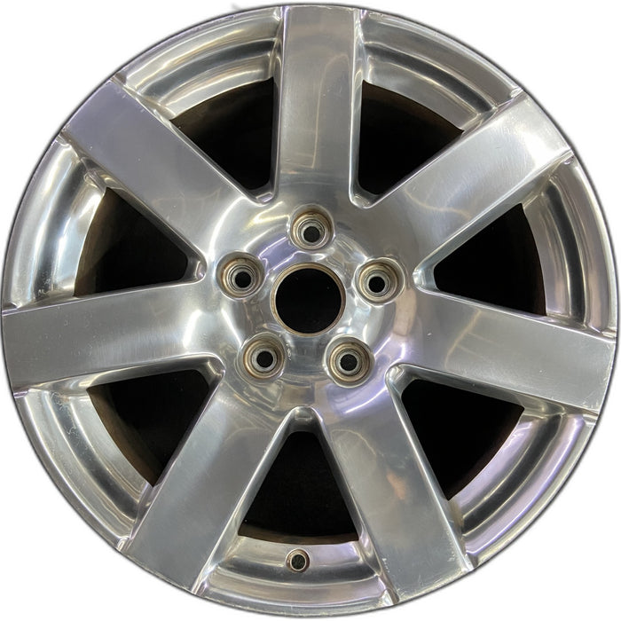 18" WRANGLER 12-17 18x7.5, 7 spoke Original OEM Wheel Rim - Front View