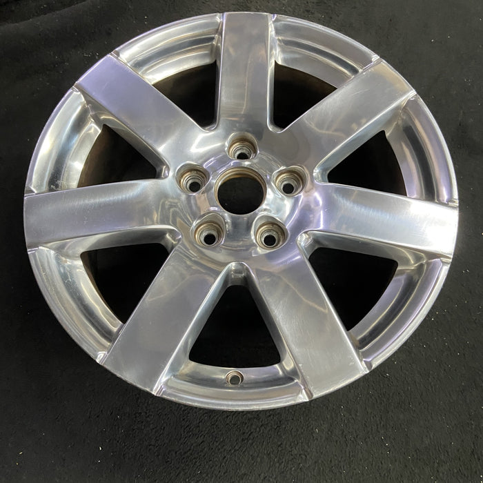 18" WRANGLER 12-17 18x7.5, 7 spoke Original OEM Wheel Rim - Side Profile
