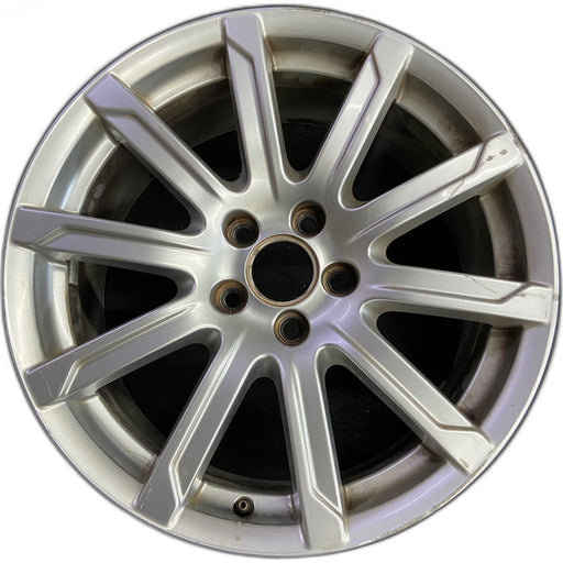 18" AUDI A4 09-12 18x8 , 10 spoke Original OEM Wheel Rim - Front View