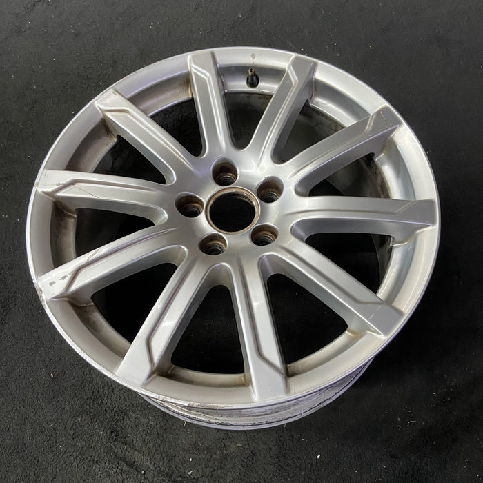 18" AUDI A4 09-12 18x8 , 10 spoke Original OEM Wheel Rim - Close-Up Detail