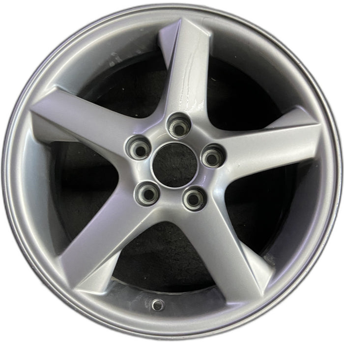 16" VOLVO 70 SERIES 98-99 16x6.5, alloy, 5 spoke, twisted Original OEM Wheel Rim - Front View