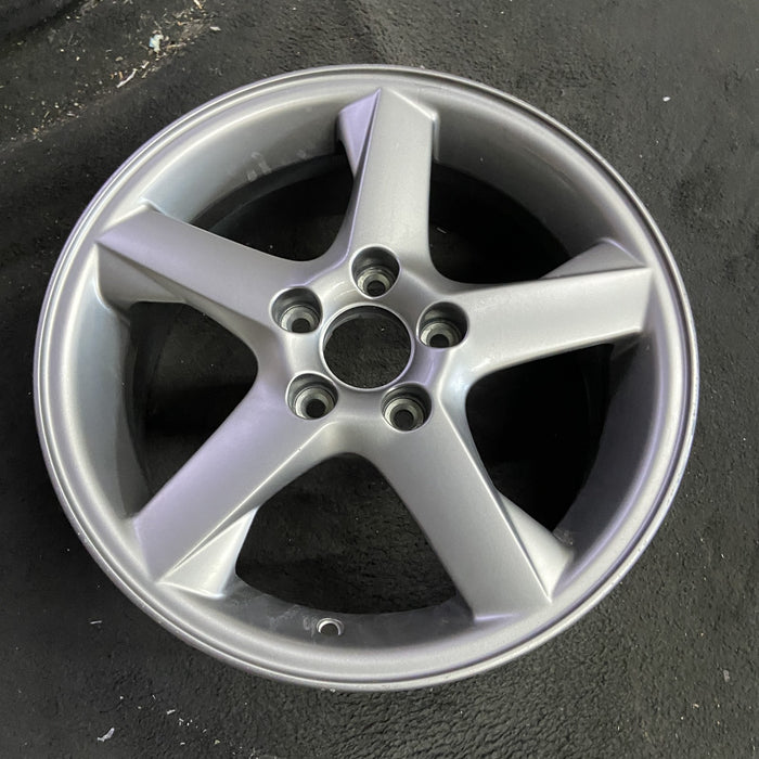 16" VOLVO 70 SERIES 98-99 16x6.5, alloy, 5 spoke, twisted Original OEM Wheel Rim - Side Profile