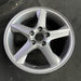 16" VOLVO 70 SERIES 98-99 16x6.5, alloy, 5 spoke, twisted Original OEM Wheel Rim - Side Profile