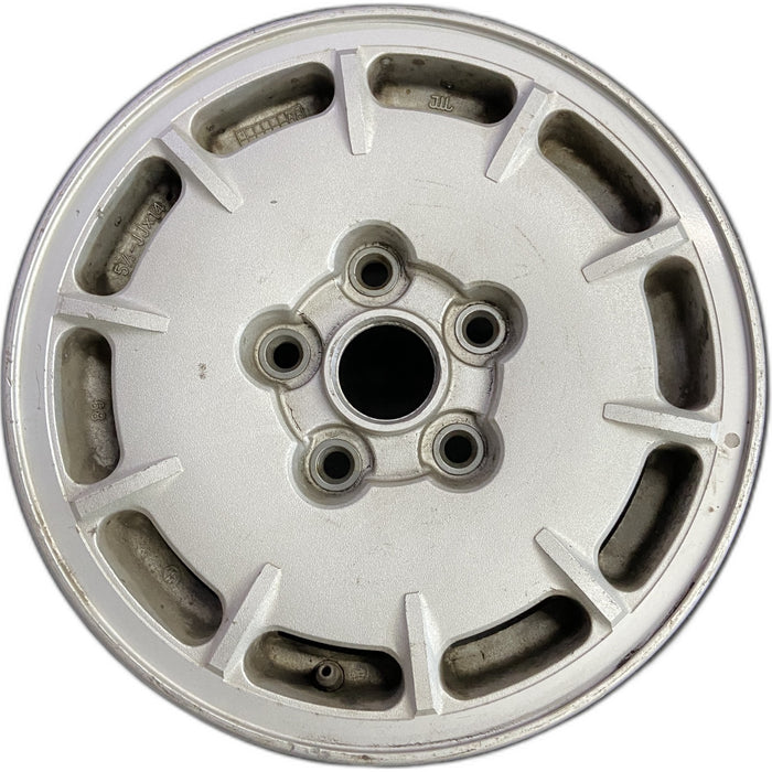 14" MAZDA 626 88-89 14x5.5, alloy, 10-slot Original OEM Wheel Rim - Front View