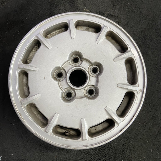 14" MAZDA 626 88-89 14x5.5, alloy, 10-slot Original OEM Wheel Rim - Angle View