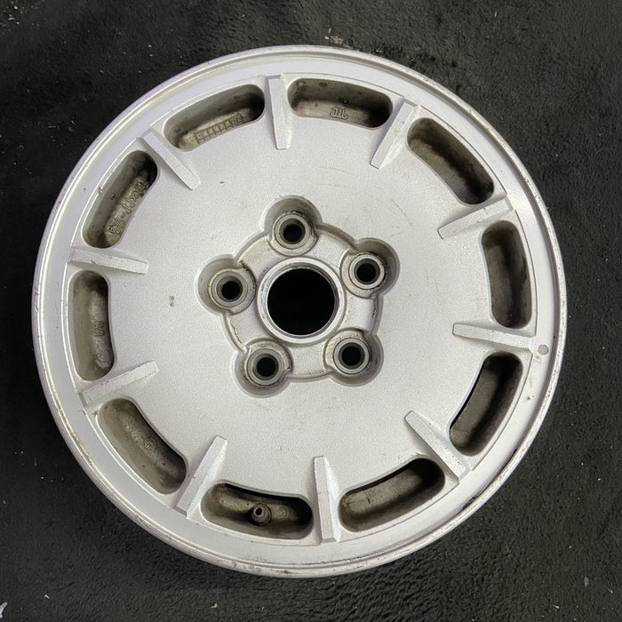 14" MAZDA 626 88-89 14x5.5, alloy, 10-slot Original OEM Wheel Rim - Angle View