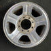 18" FORD F250SD PICKUP 05 18x8 , 5 spoke , aluminum Original OEM Wheel Rim - Angle View