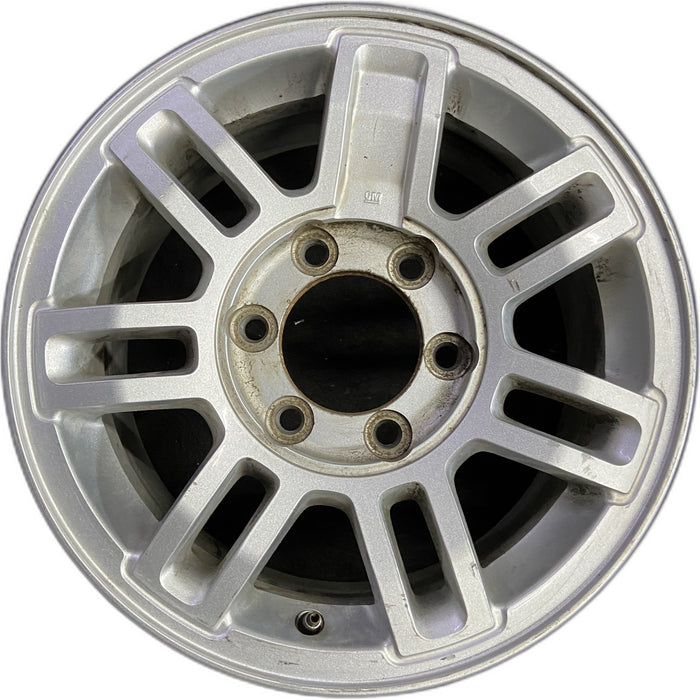 16" HUMMER H3 08 16x7.5, 7 double spoke, finish Original OEM Wheel Rim - Front View
