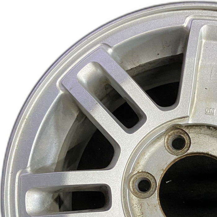 16" HUMMER H3 08 16x7.5 7 double spoke finish Original OEM Wheel Rim - Angle View