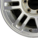 16" HUMMER H3 08 16x7.5 7 double spoke finish Original OEM Wheel Rim - Back View