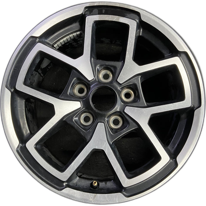 17" GLADIATOR 20 17x7.5, aluminum, , Y spoke, polished Original OEM Wheel Rim - Front View