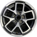 17" GLADIATOR 20 17x7.5, aluminum, , Y spoke, polished Original OEM Wheel Rim - Front View