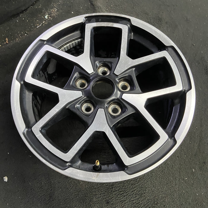17" GLADIATOR 20 17x7.5, aluminum, , Y spoke, polished Original OEM Wheel Rim - Side Profile