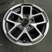 17" GLADIATOR 20 17x7.5, aluminum, , Y spoke, polished Original OEM Wheel Rim - Side Profile