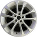 17" FUSION 19 17x7.5, aluminum, 10 spoke , w/flared spoke ends, Original OEM - Front View