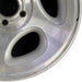 16" EXPLORER 98 16x7 aluminum 5 spoke ID F87A-HA machined face Original OEM - Close-Up Detail