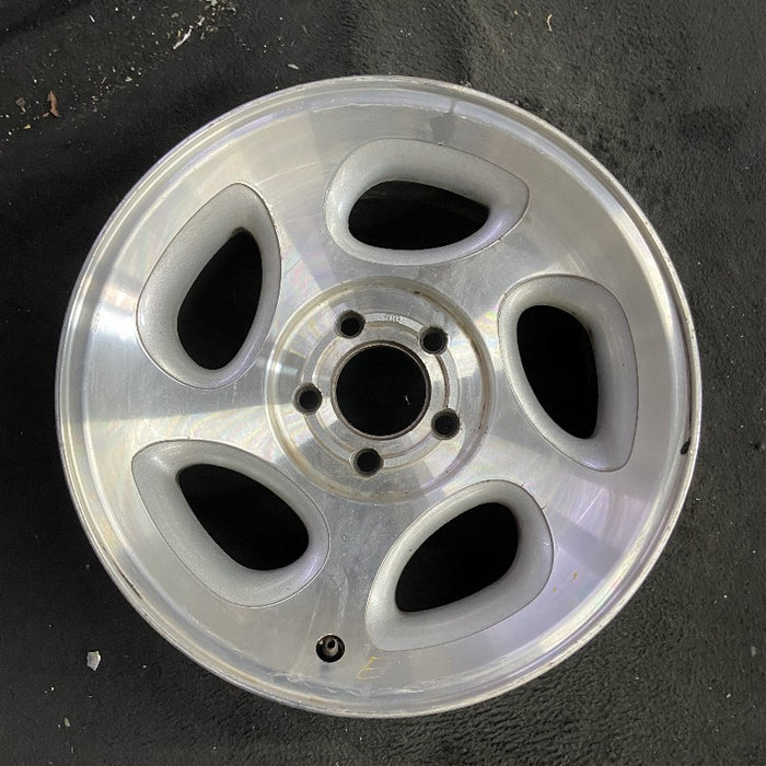 16" EXPLORER 98 16x7 aluminum 5 spoke ID F87A-HA machined face Original OEM - Additional View