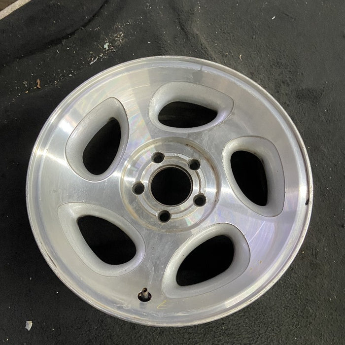 16" EXPLORER 98 16x7 aluminum 5 spoke ID F87A-HA machined face Original OEM - View 7