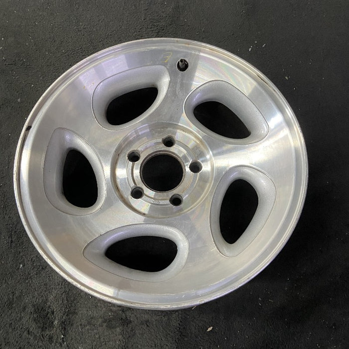 16" EXPLORER 98 16x7 aluminum 5 spoke ID F87A-HA machined face Original OEM - View 8