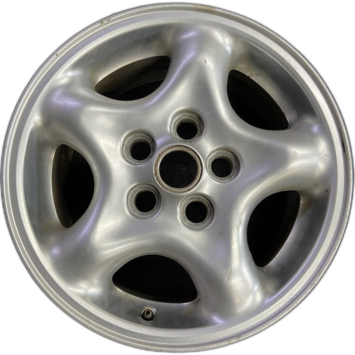 16" LAND ROVER 00-01 , alloy , 16x8 Original OEM Wheel Rim - Front View