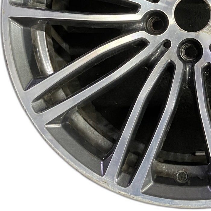 19" 530e 18-20 19x8 10 spoke double spoke dark gray orbit gray Original OEM - Back View