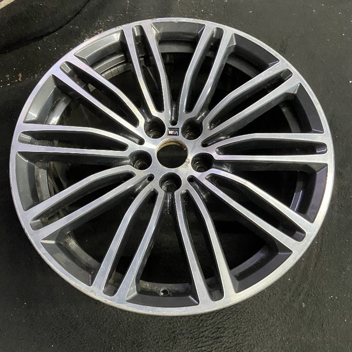 19" 530e 18-20 19x8 10 spoke double spoke dark gray orbit gray Original OEM - View 7