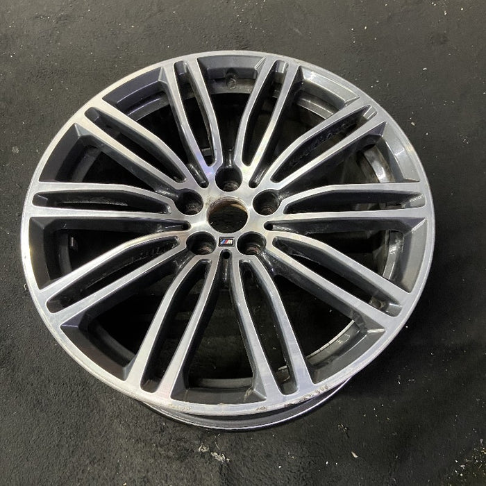 19" 530e 18-20 19x8 10 spoke double spoke dark gray orbit gray Original OEM - View 8
