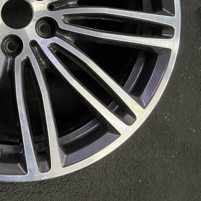 19" 530e 18-20 19x8 10 spoke double spoke dark gray orbit gray Original OEM - Back View