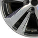 18" LEGACY 18 18x7 alloy Wag 5 spoke Limited machined center cap dark gray - Back View