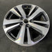 18" LEGACY 18 18x7 , 5 spoke , dark gray inlay Original OEM Wheel Rim - Close-Up Detail