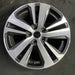 18" LEGACY 18 18x7 alloy Wag 5 spoke Limited machined center cap dark gray - Front View