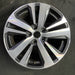 18" LEGACY 18 18x7 , 5 spoke , dark gray inlay Original OEM Wheel Rim - Angle View