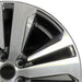 18" LEGACY 18 18x7 alloy Wag 5 spoke Limited machined center cap dark gray - Side Profile