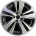 18" LEGACY 18 18x7 , 5 spoke , dark gray inlay Original OEM Wheel Rim - Front View