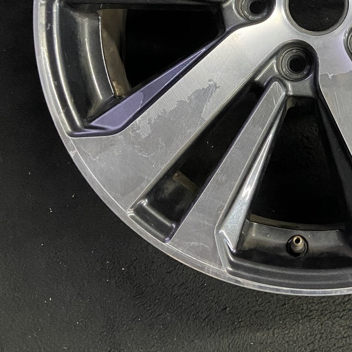 18" LEGACY 18 18x7 alloy Wag 5 spoke Limited machined center cap dark gray - Additional View