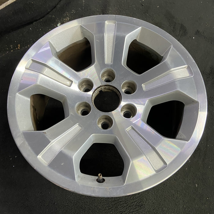 18" SIERRA 1500 PICKUP 19 classic , 18x8.5, 5 spoke, single, natural Original - Side Profile
