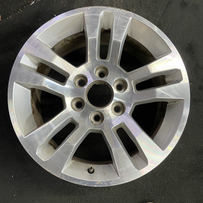 18" SIERRA 1500 PICKUP 19 classic , 18x8.5, 5 spoke, double Original OEM Wheel - Angle View