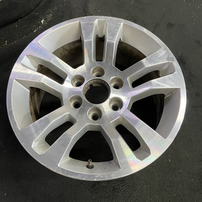 18" SIERRA 1500 PICKUP 19 classic , 18x8.5, 5 spoke, double Original OEM Wheel - Side Profile
