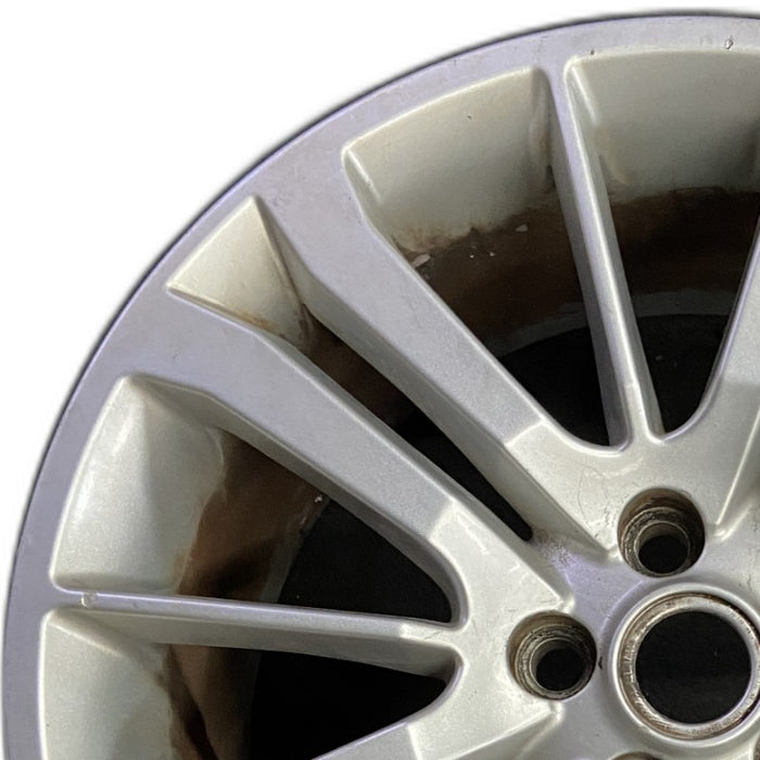 20" RANGE ROVER SPORT 09 alloy 20x9.5 15 spoke shadow chrome silver entire - Angle View