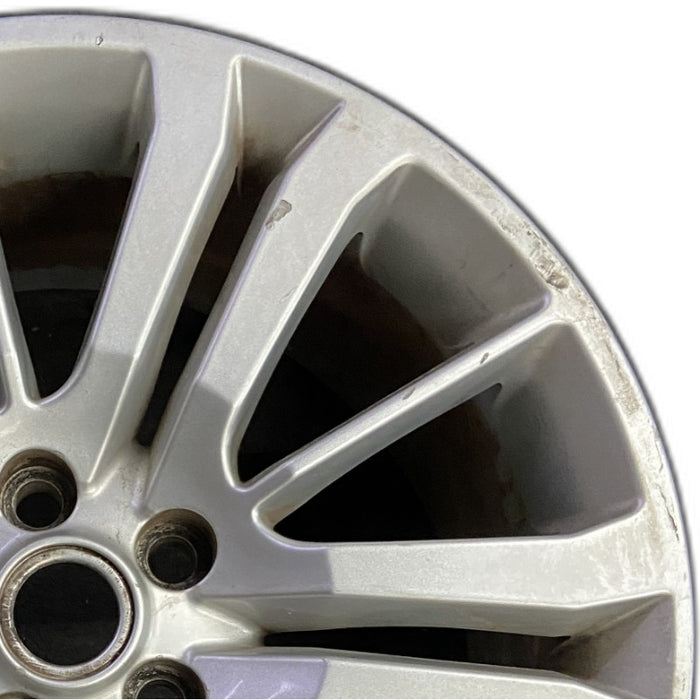 20" RANGE ROVER SPORT 09 alloy 20x9.5 15 spoke shadow chrome silver entire - Side Profile