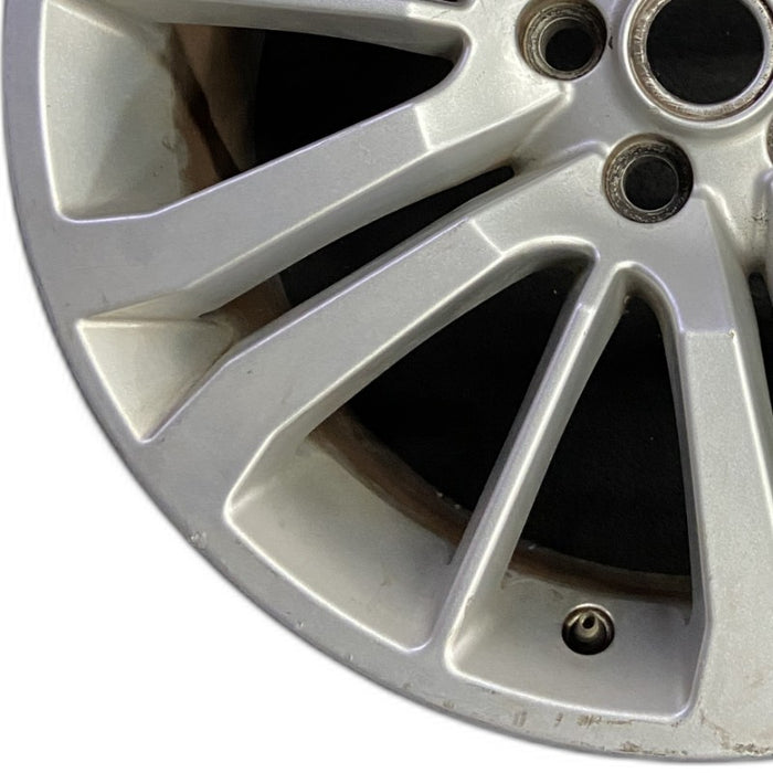 20" RANGE ROVER SPORT 09 alloy 20x9.5 15 spoke shadow chrome silver entire - Back View